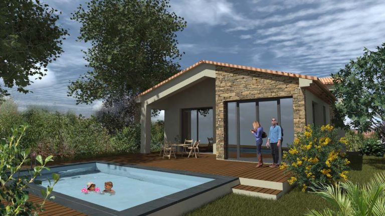 Projet maison P Uzès